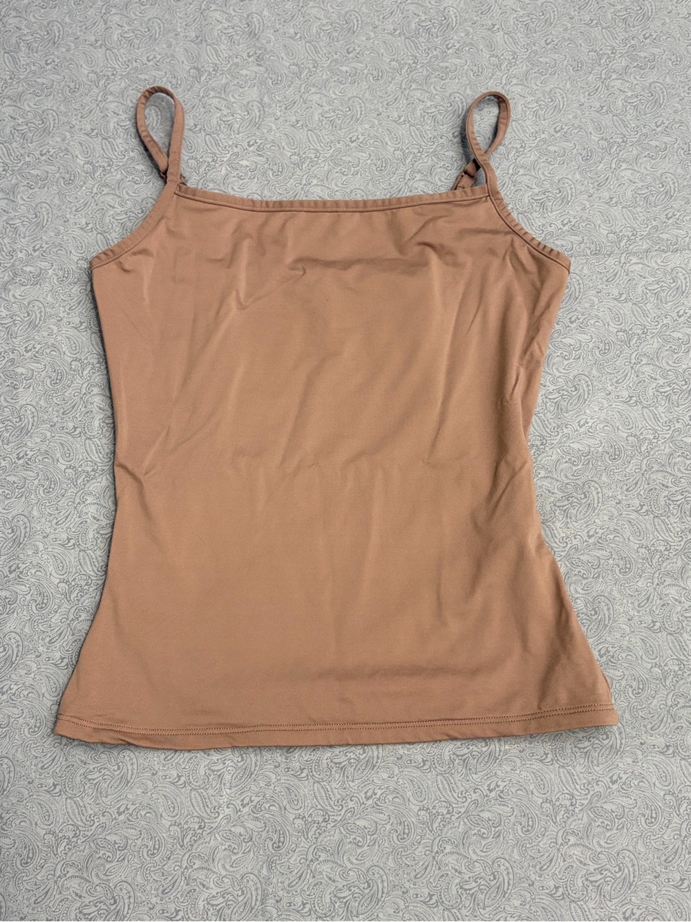 PINK Victoria's Secret Nude-Tone Tan Slim Camisole Small